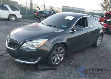 2016 Buick Regal Turbo Premium Ii из США, поврежденный, VIN 2G4GS5GX4G9120291